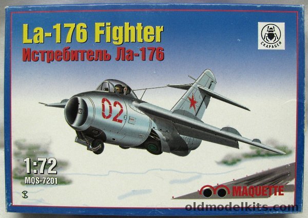 Maquette 1/72 La-176 Experimental Fighter, MQS-7201 plastic model kit